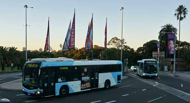 Sydney Buses Custom CB80 Volvo B7RLE 2577 & Scania K280UB 2485